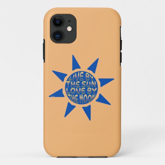 LEVEN DOOR DE ZON VERLIES DOOR HET MOON-inspireren Case-Mate iPhone Case (Achterkant)