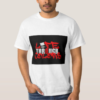 Leven door kleuren t-shirt