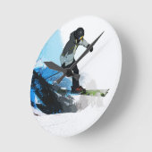 Leven. - Downhill Skier Ronde Klok (Hoek)