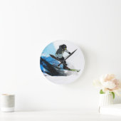 Leven. - Downhill Skier Ronde Klok (Huis)