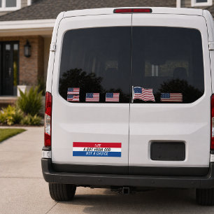 Leven, een geschenk van God, geen keuze Pro-Life Bumpersticker