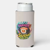 Leven gebeurt Sushi helpt (Seltzer Achterkant)