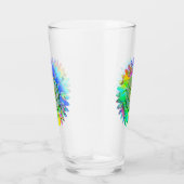 Leven - Geometrische bloesem 5 Glas (Rechts)