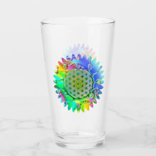 Leven - Geometrische bloesem 5 Glas