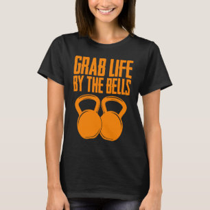 Leven graven door de Mannen van de cellen Kettlebe T-shirt