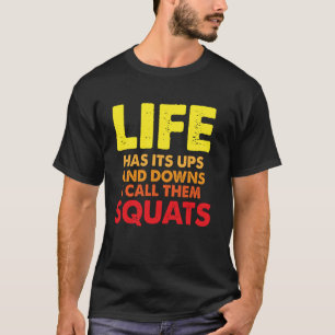 Leven Hoge En Lage Momenten - Fitness Sportschool  T-shirt