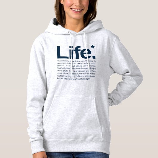 Leven* Hoodie (Voorkant)