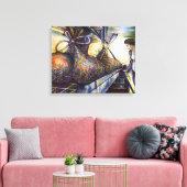 Leven Hurling Destiny Canvas Afdruk (Insitu (Woonkamer))