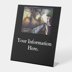 Leven Hurling Destiny Reclamebord Met Voetstuk