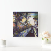 Leven Hurling Destiny Vierkante Klok (Huis)