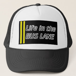 Leven in de busrijstrook trucker pet