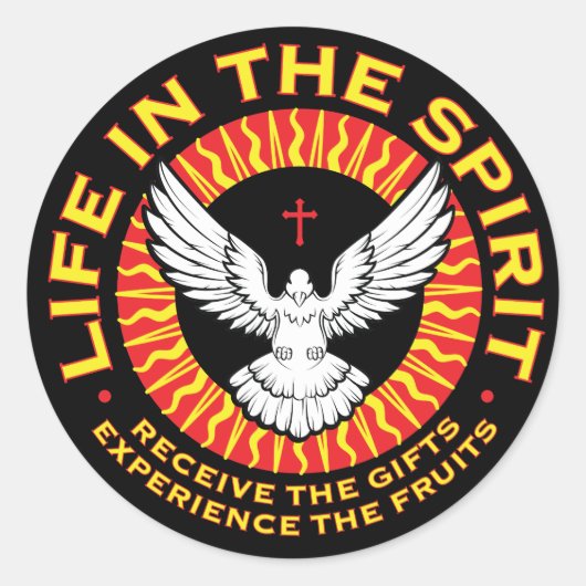 Leven in de Geest Stickers (Voorkant)