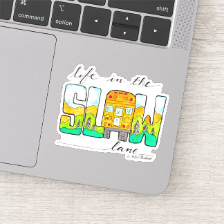 Leven in de Slow Lane Sticker