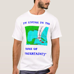 Leven in de SW FL-versie "Cone of uncertainty" T-shirt