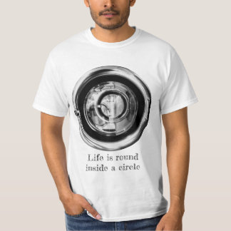 Leven in een Cirkel – Conceptueel T-shirt