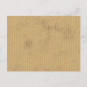 Leven in een Grungy Dirty Beat-up Worn Cardboard B Briefkaart