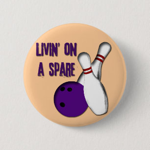 LEVEN IN EEN RUIMTE RONDE BUTTON 5,7 CM