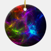 Leven in het paradijs van Raver Keramisch Ornament (Achterkant)