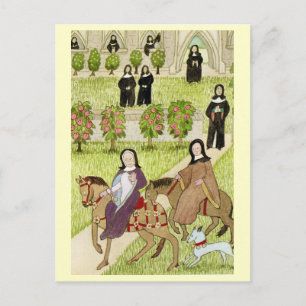 Leven in Merry England, Nuns Briefkaart
