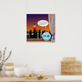 Leven in New York City Poster (Keuken)