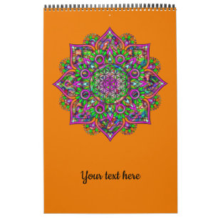 Leven - Indiaas Mandala 1 Kalender