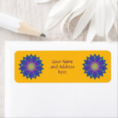 Leven - Indiaas Mandala 3 Etiket (Insitu)