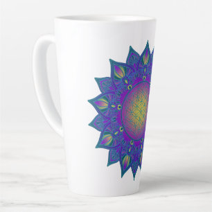 Leven - Indiaas Mandala 3 Latte Mok