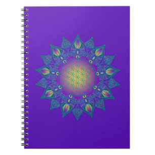 Leven - Indiaas Mandala 3 Notitieboek