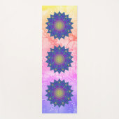 Leven - Indiaas Mandala 3 Yogamat (Voorkant)