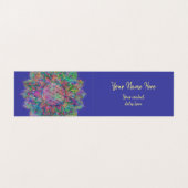 Leven - Indiaas Mandala 7c Visitekaartjes (Binnenkant ongevouwen)