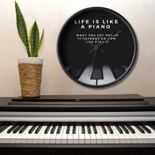 Leven is als een piano Inspirerend