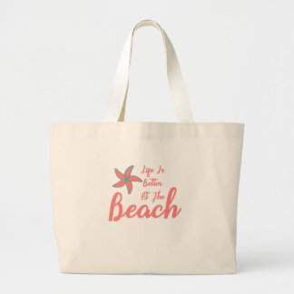 Leven Is Beter Bij De Strand Tote Tas