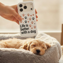 Leven Is Beter Met Een Hond Telefoonhoes