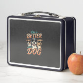 Leven Is Beter Met Hond Vector (In situ)