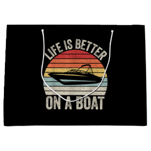 leven is beter op een bootkapitein varen P Groot Cadeauzakje