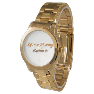 Leven Is Een Reis Horloge