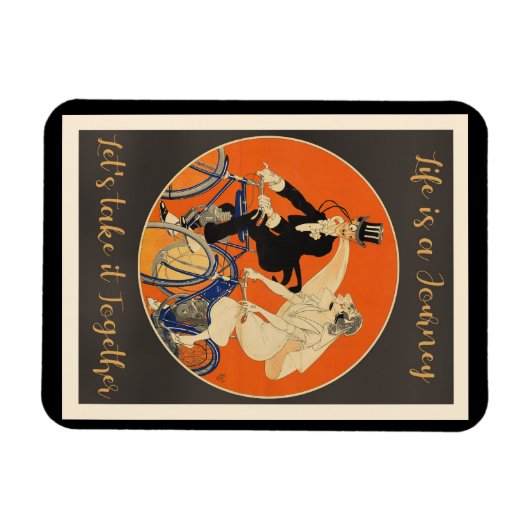 Leven is een Reis, Liefde, Magneet (Horizontaal)