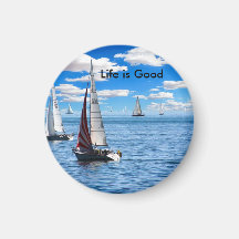 Leven is Goed ZeilMagneet