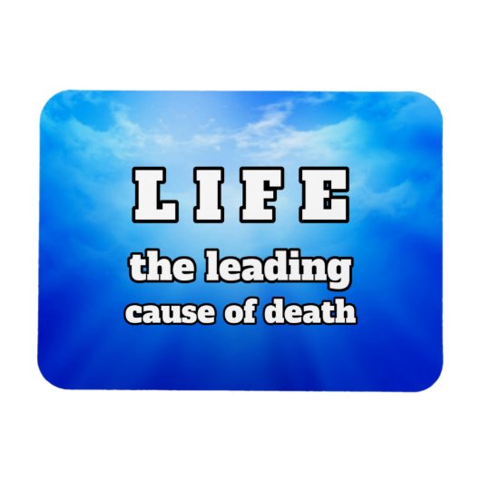 Leven is grappig magneet (Horizontaal)