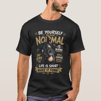 Leven Is Kort Maak Het Grappig T-Shirt