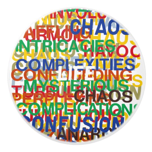 Leven Keramische Knop (Voorkant)