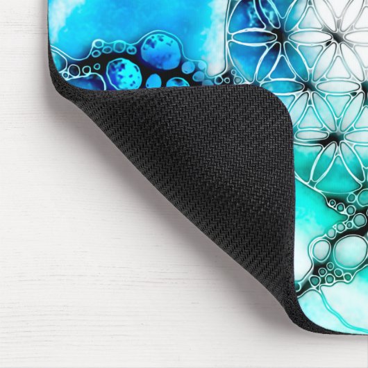 Leven - kleurloze manieren 2 muismat (Hoek)