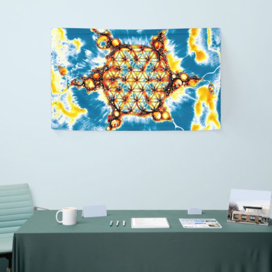 Leven - kleurloze manieren 5 spandoek (Beurs)