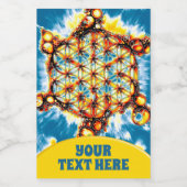 Leven - kleurloze manieren 5 voedselcontainer etiket (Enkel label)