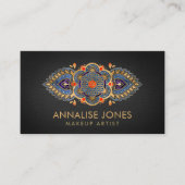 Leven - kleurrijke luxeversiering visitekaartje