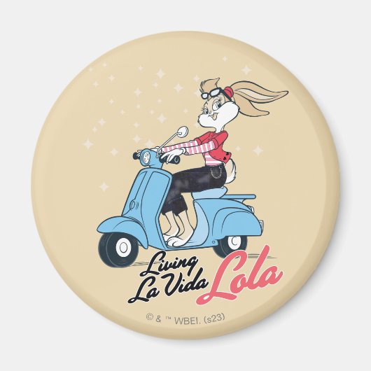 Leven La Vida Lola Scooter Graphic Magneet (Voorkant)