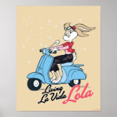 Leven La Vida Lola Scooter Graphic Poster (Voorkant)