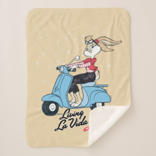 Leven La Vida Lola Scooter Graphic Sherpa Deken