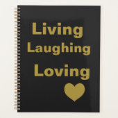 Leven, lachen, liefhebben planner (Voorkant)