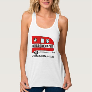 LEVEN LAUGH LOVE EN KAMP! TANKTOP